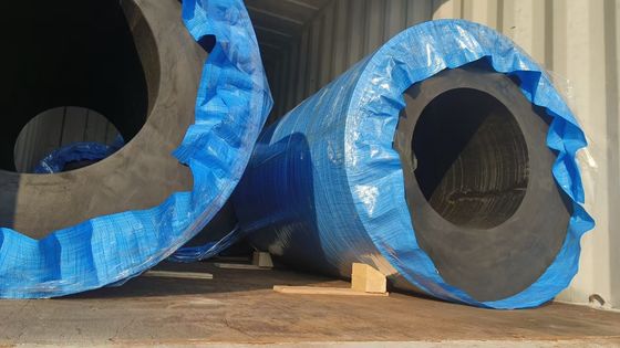 내식성 원통형 고무 펜더 길이 1000-5000mm 직경 100-2000mm 해양 항구 및 조선소에 이상적