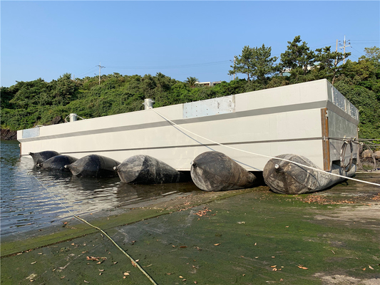 1.0m-35m 사용자 지정 로고 단일 또는 이중 팔 압력 선박 발사 에어백