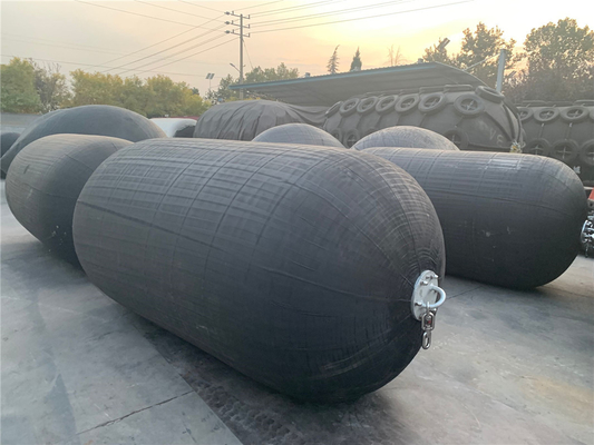 낮은 유지보수 고 내구성을 가진 Pneumatic Marine Fenders 검은색