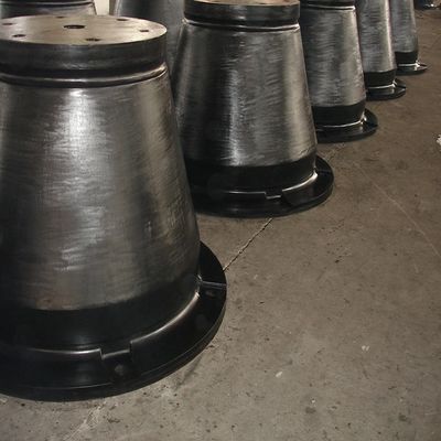 단계 도화 형식 콩 고무 펜더 사용자 정의 디자인 항구에 대한 기상 저항
