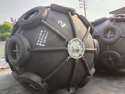 불 retardant pneumatic rubber fenderHigh Pressure Technology 10 년 디자인 사용 생활
